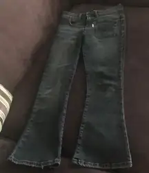 files a papa smoky grey boot cut jeans/ fun pockets