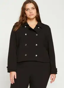 Universal Standard Nadia Double Breasted Pea Coat Medium / 18-20