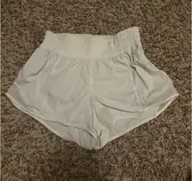 Lululemon Hotty Hot Shorts 2.5" High-Rise White