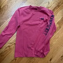 NWOT Nantucket red long sleeved shirt