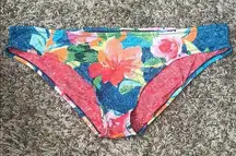 Vera Bradley Multicolor Floral Superbloom Hipster Bikini Bottom Sz XL