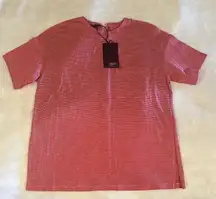 NWT Truenyc striped t shirt in S. Red/white stripes