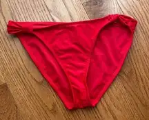 No Boundaries Cherry Red Bikini Bottoms Size Small