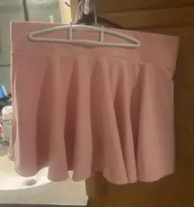 Pink Athletic Skirt