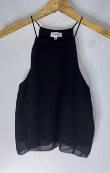 Wilfred Rains Sleeveless Blouse In Black Silk XS