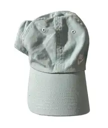 Nike  baby blue women's adjustable canvas hat