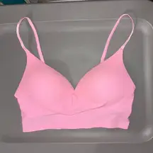 PINK BRALETTE' WIRELESS PUSH-UP BRA-Medium