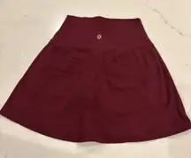 Lululemon align skirt garnet maroon size 2