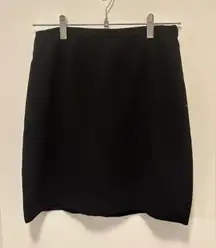Black Dress Skirt