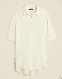 J.Crew Airy gauze button-up shirt