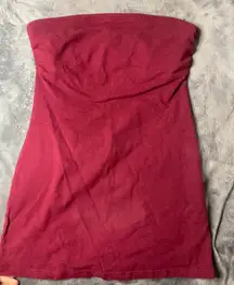 Wet seal Red Tube Top