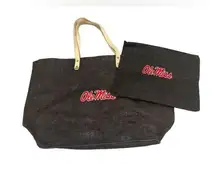 Mud pie beach bag “Ole Miss”