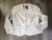 Talbots Linen Jacket Dress blazer Sz 16W