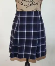 Plaid Mini Skirt