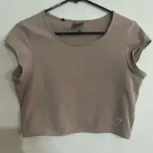 GymShark Taupe Crop Top