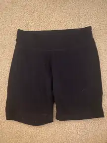 Black Biker Shorts