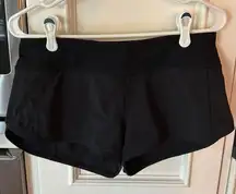 Size 6 Black Speed Up Shorts 2.5"