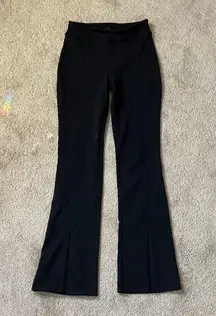 Alo flare legging with splits on bottom