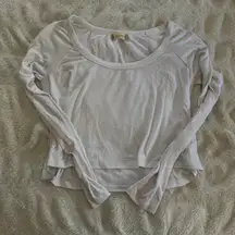 Altard State White Flowy Long Sleeve