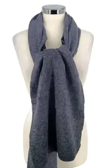 Barefoot Dreams Cozychic Lite Confetti Scarf Deep Sea Blue Indigo One Size NWT