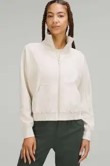 Like New  Brushed Softstreme Funnel-Neck Zip Up Sz 6