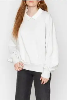 CALLAHAN KNITWEAR Diana Polo‎ Sweatshirt Sz Sm