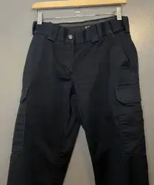 5.11 Tactical Pants Womens 8 Black Cargo Utility Polyester Blend Work Pockets