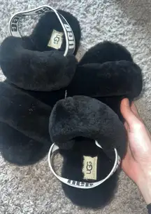 UGG Black Slip Ons