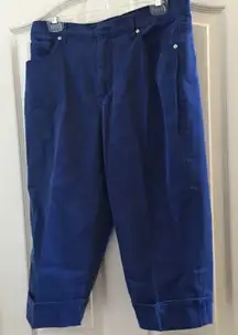 FINAL MARKDOWN Ladies Gloria Vanderbilt capris 10