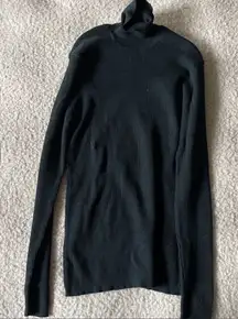 ASOS xl black ribbed sweater