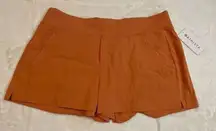 ATHLETA Trekkie‎ North Short 20 Plus Dusty Apricot | Hiking Shorts Walking