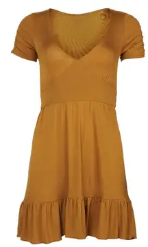 Mustard Yellow Dress