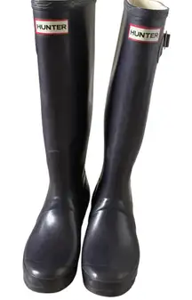 Hunter original tall rain boots purple size 7 women’s W23499