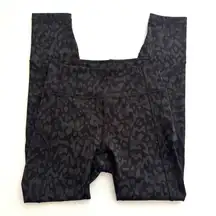 Lululemon In Movement Tight 25" Formation Camo Deep Coal  Multi Size 4