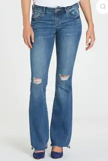 Dear John Rosie Mid-rise Flare Jeans Size 25