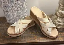 Bzees Revealbright Sandals in white