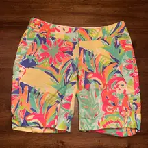 Lilly Pulitzer  Chipper Shorts Casa Banana Size 0