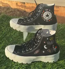 WMNS CHUCK TAYLOR ALL STAR LUGGED HIGH 'IT'S OKAY TO WANDER - BLACK' SIZE 9