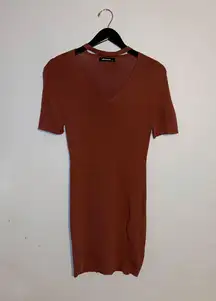 Brown Mini Dress