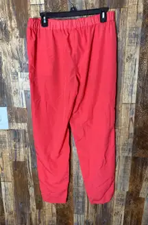 ~ Orange Slim Leg Pants ~ Size 6    10 rise x 38 length x inseam 28
