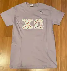 Chi Omega Watermelon Embroidered Letters