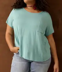 NEW Arula Blue Top Plus Size X / 0X (XL) NWT