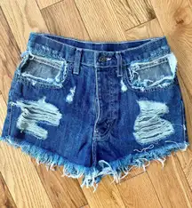 Cutout Shorts