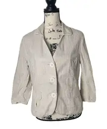 Max Studio SZ 8 button down blazer