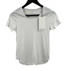Ministry of Supply Womens Luxe Touch‎ Tee XXS White New