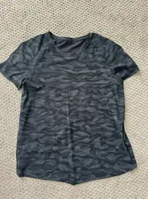 Lululemon Black Short Sleeve Workout Top