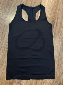 Racerback Black Tank Top
