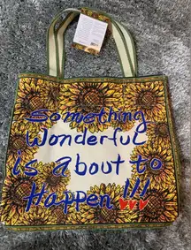 NWT Brighton Sunflower
Tote Bag Something Wonderful Is About To Happen