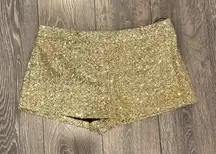 Zara sequence micro shorts