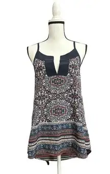 Athleta  Medallion Dunes Tank Medium Travel Strappy Breathable All Over Print NWT